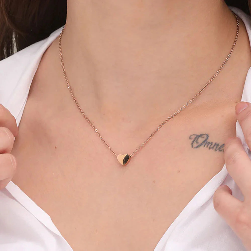 Paris Heart Necklace