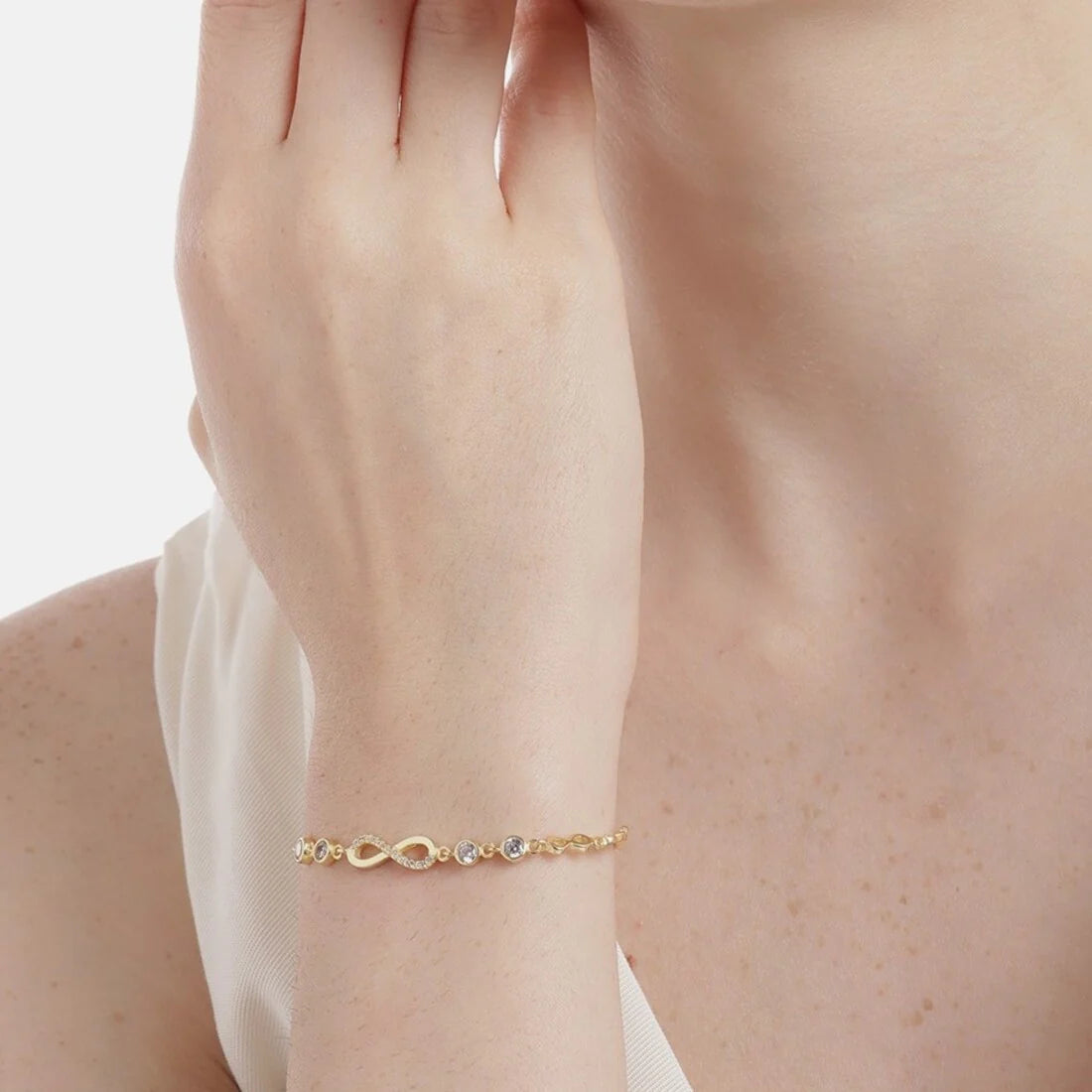 Infinity 925 Silver Bracelet