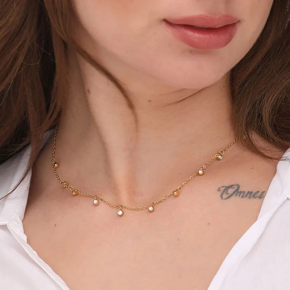Multiple Stones Necklace