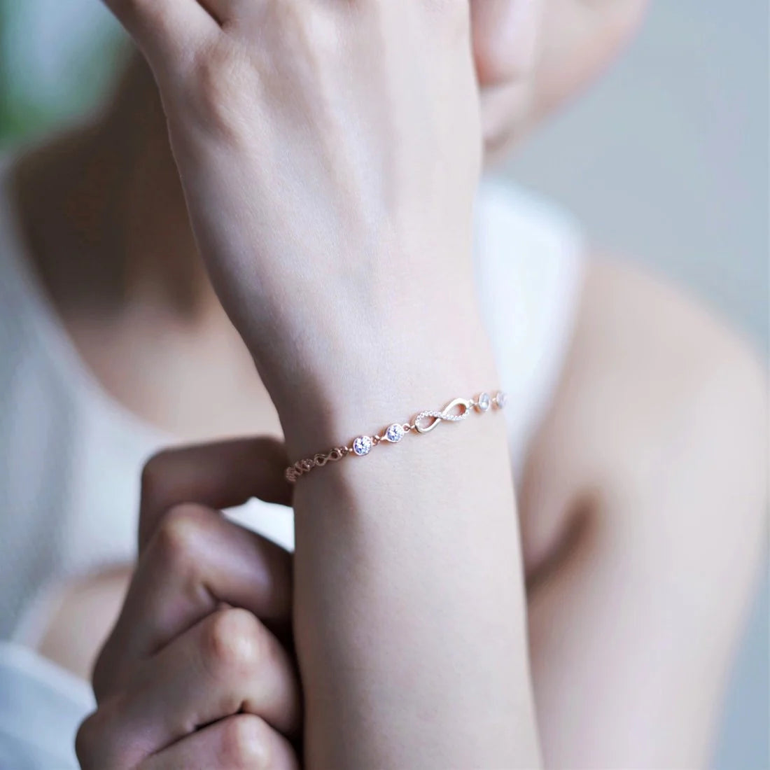 Infinity 925 Silver Bracelet