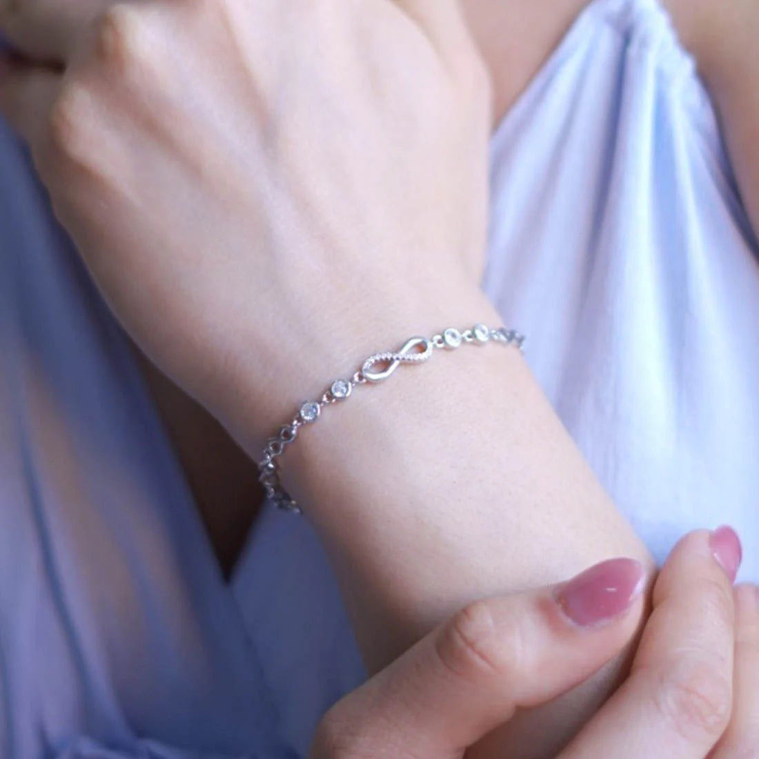 Infinity 925 Silver Bracelet